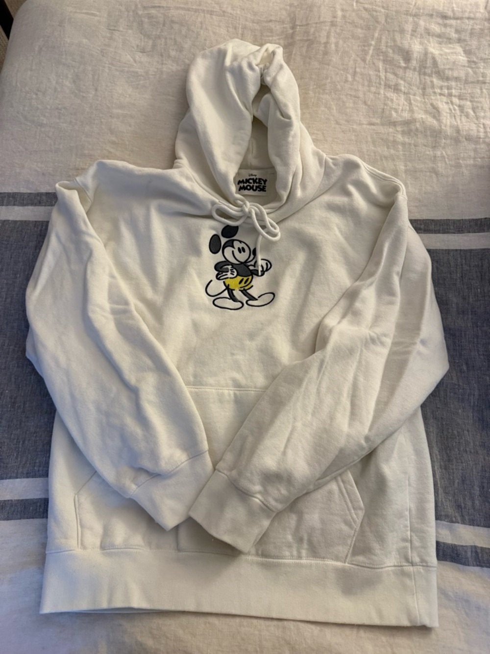 Disney Mickey Mouse Cream Pullover Hoodie